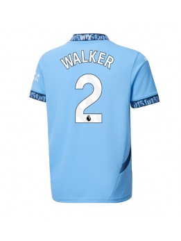 Manchester City Kyle Walker #2 Domaci Dres 2024-25 Kratak Rukavima